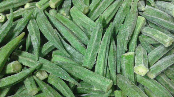 Chinese Supply Best Quality Good Price Iqf Frozen Vegetable Whole Okra Gumbo