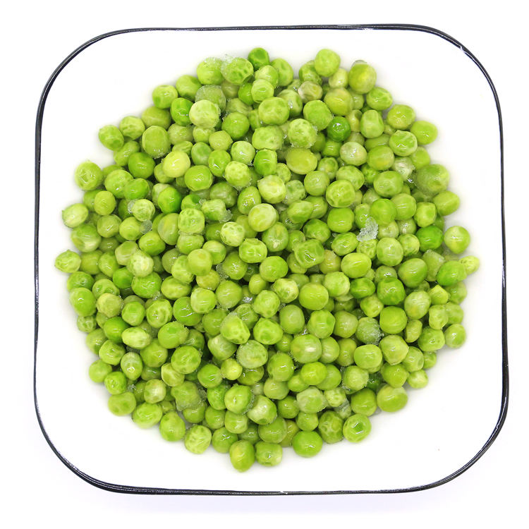 Bulk Retail Supplier IQF Frozen Green Peas 10kg 400gm Packed