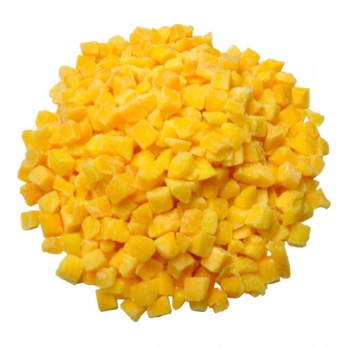 IQF Organic Yellow Peach Dices Bulk Packaged Frozen Fruits Water Pulp Whole Cubes and Halves Sweet Taste Preserved 3
