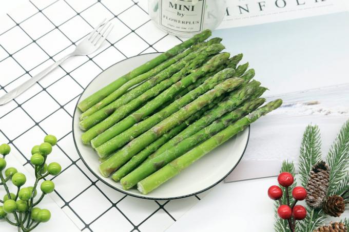 Asparagus Spears Esparragos Espargos Frozen Vegetables IQF Frozen Green Asparagus Seed a Grade Bulk Packaging Asparagus Price 0
