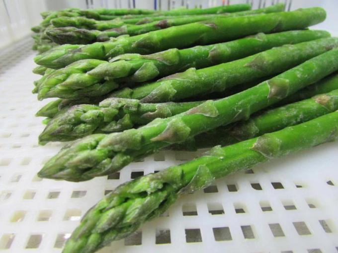 Asparagus Spears Esparragos Espargos Frozen Vegetables IQF Frozen Green Asparagus Seed a Grade Bulk Packaging Asparagus Price 3