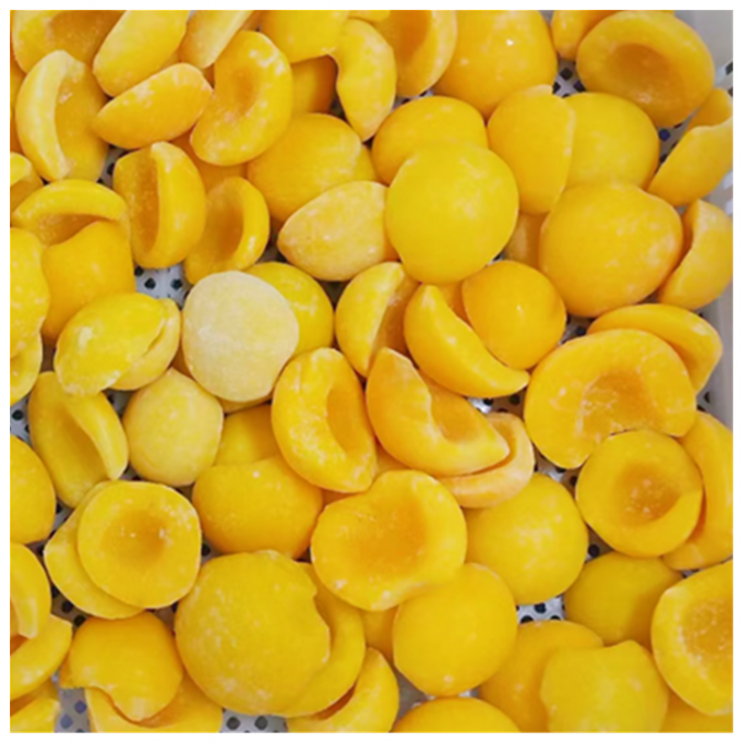 Top Quality 10KG Bulk Frozen Yellow Peach Halves - Ideal for Canned & Export Use 1