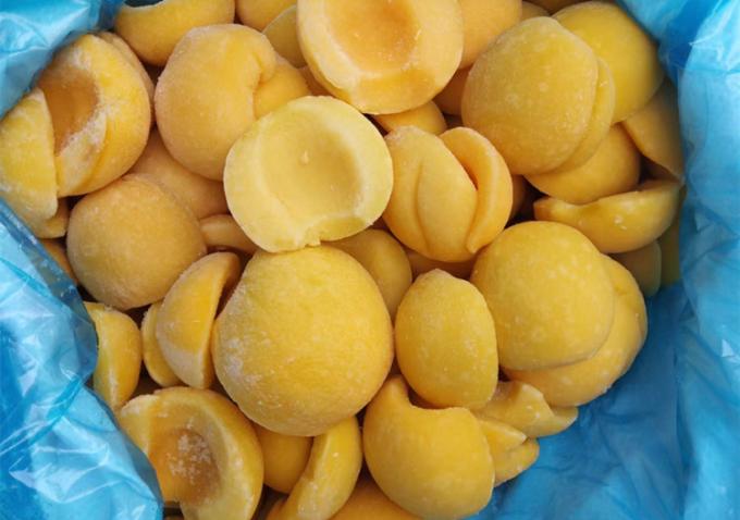 Top Quality 10KG Bulk Frozen Yellow Peach Halves - Ideal for Canned & Export Use 2