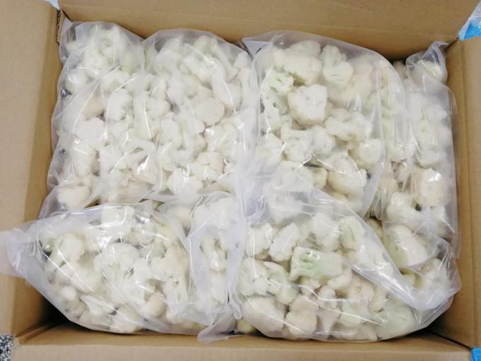 Frozen Vegetable Cauliflower IQF Frozen Cauliflower 20-40mm/30-50mm/40-60mm 3