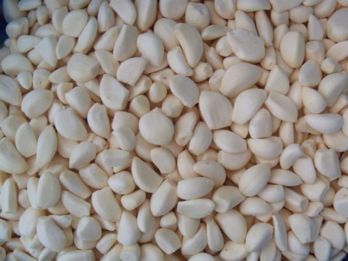 Hot Products Factory Price White Color BRC HACCP Certificates Frozen Vegetables IQF Organic Garlic 1