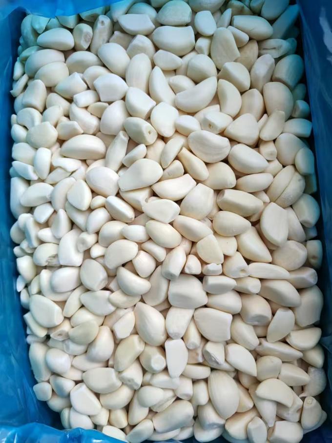 Hot Products Factory Price White Color BRC HACCP Certificates Frozen Vegetables IQF Organic Garlic 0