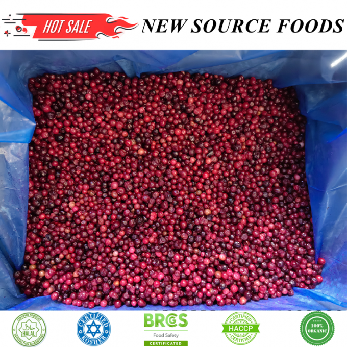 OEM/ODM Hot Selling Economical Bulk IQF Frozen Lingonberry High Demand IQF Frozen Fruit 2
