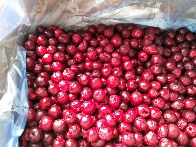 Sinocharm HACCP OEM Brands Factory Price Pitless Wholesale IQF Frozen Fresh Sour Cherry Fruit From China for Dessert 1
