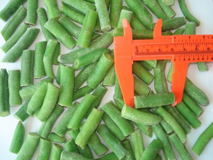 China Factory Sale Directly Frozen Vegetable IQF Frozen Green Beans Cut OEM or ODM Design 0