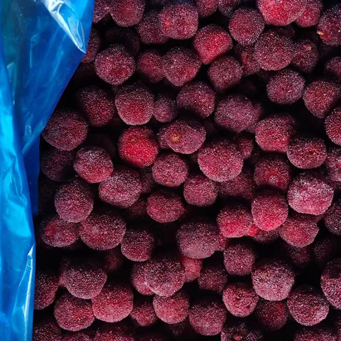 Frozen Fruits IQF Red Round Yangmei Bayberry Factory Price Bulk Frozen Waxberry 4