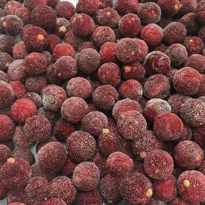 Frozen Fruits IQF Red Round Yangmei Bayberry Factory Price Bulk Frozen Waxberry 6