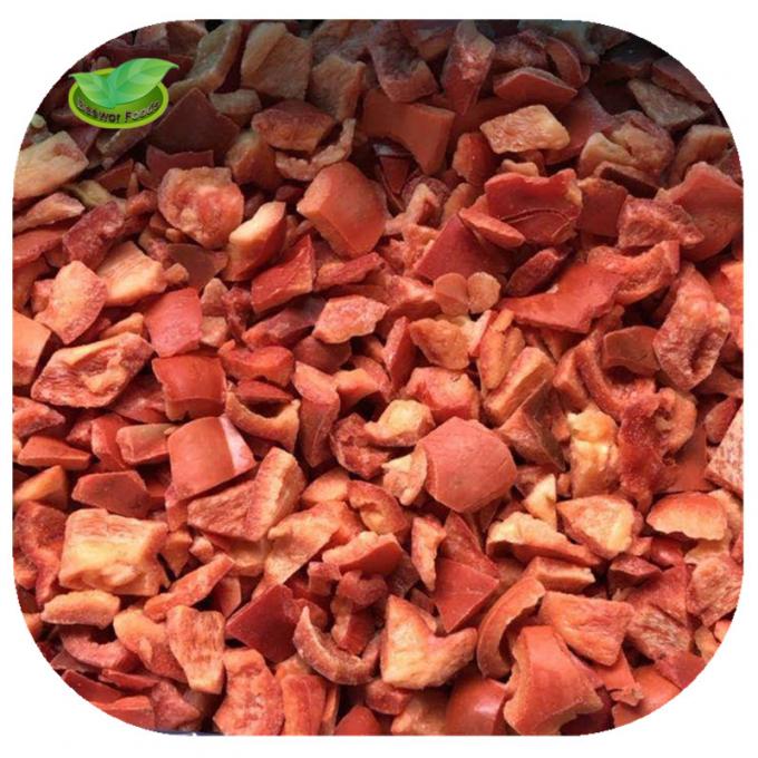 China Supplier IQF Processing Frozen Red Sweet Pepper Dices in Bulk Frozen Vegetables 7