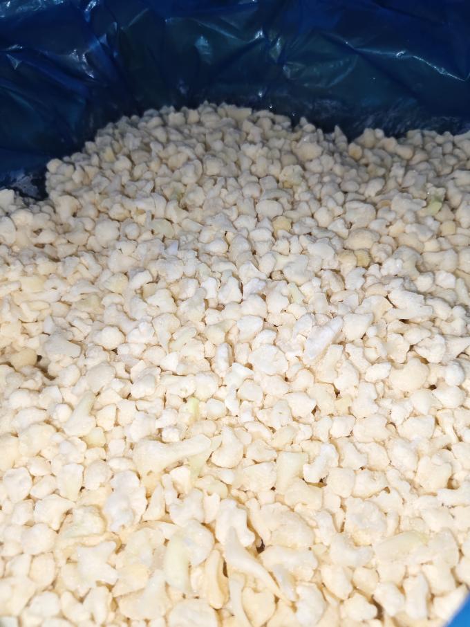 Chinese Premium Cauliflower Faotory Price Cauliflower HACCP BRC Certificated Natural Taste Organic IQF Frozen Cauliflower 0