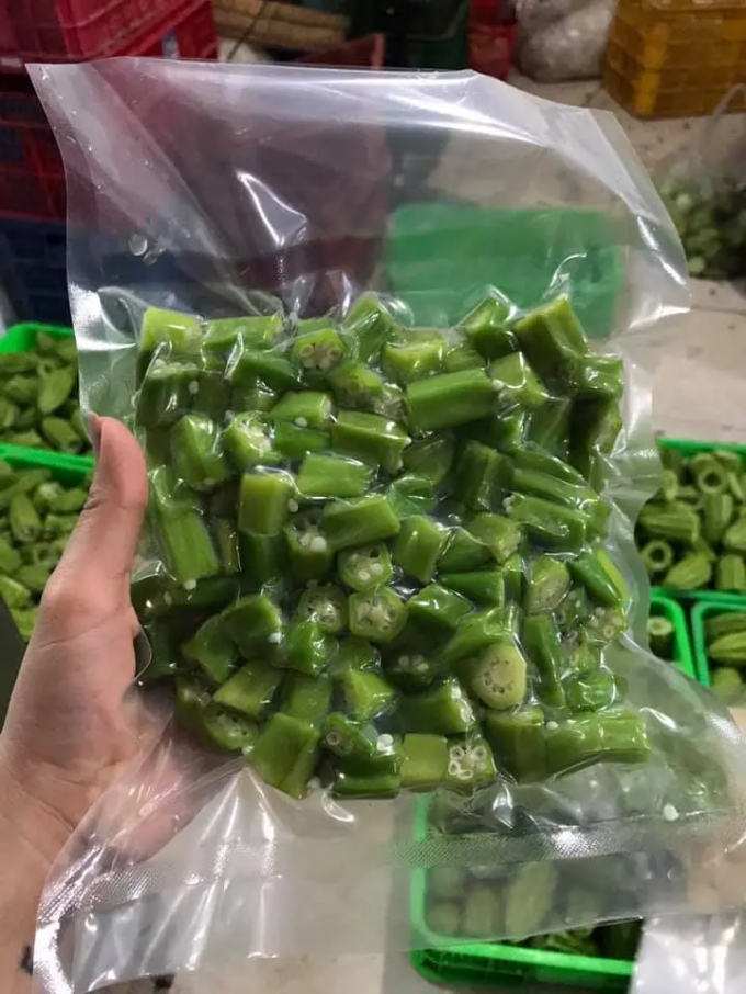 Frozen Lady's Fingers IQF Premium Okra Vegetable Whole and Sliced for Cooking Wholesale Bulk Supplier from Vietnam 9